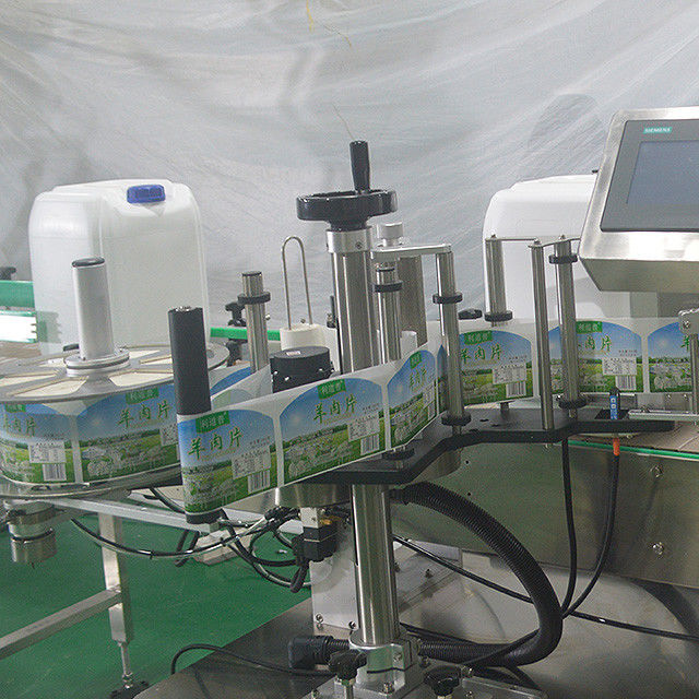 Máquina de enchimento de azeite de oliva de 20L com 4 cabeças de enchimento e 1 cabeçote de tampa