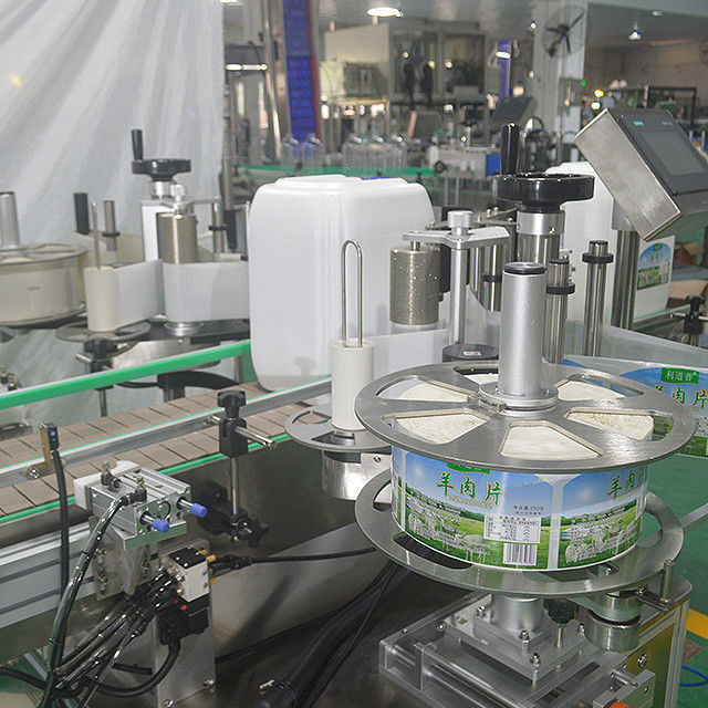 Máquina de enchimento de azeite de oliva de aço inoxidável 304 com vários botijões para linha de engarrafamento popular