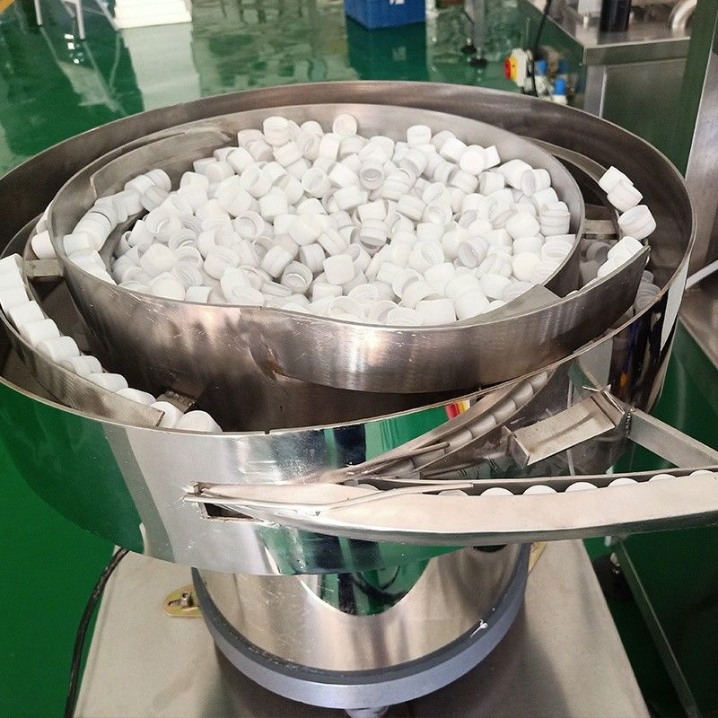 Sortador de alimentação com tampa de garrafa/tubo de plástico e vibrator de triagem de tampa de plástico