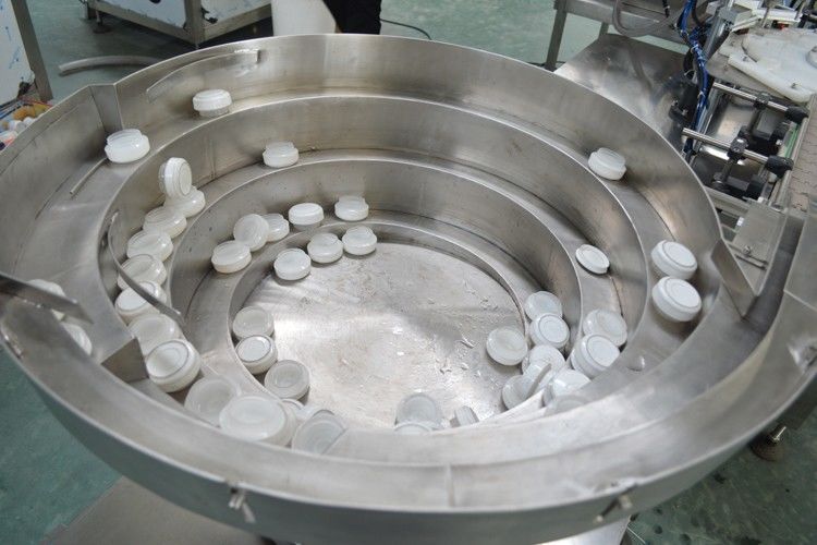 Sortador de alimentação com tampa de garrafa/tubo de plástico e vibrator de triagem de tampa de plástico