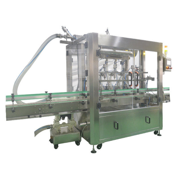 Máquina de vedação de garrafas de plástico de 10 litros para 750 baldes por hora 5 bicos de enchimento e rotulagem