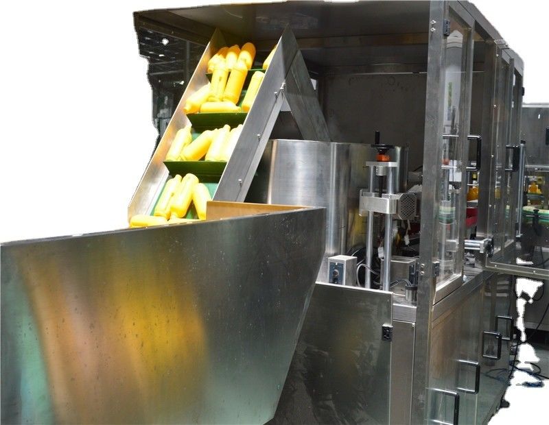 Máquinas de embalagem Máquina de triagem de garrafas redondas de plástico para 300 kg