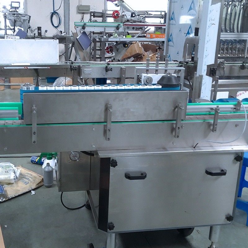 Máquina de rotulagem de pasta totalmente automática para frascos de garrafas redondas