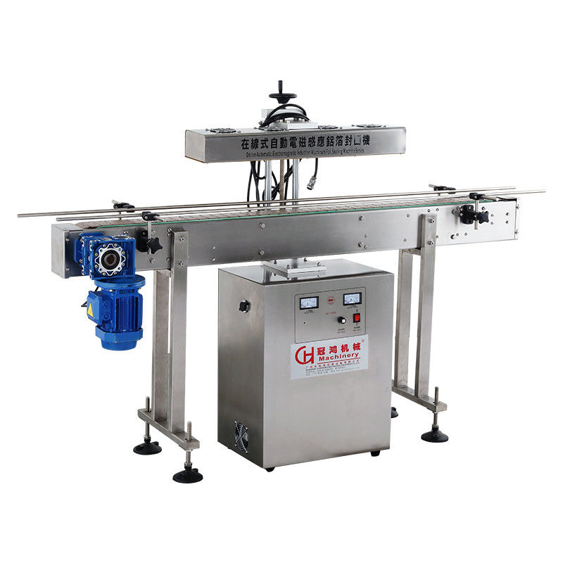 23000*2500*2600mm Impressora de etiquetas e máquina de adesivos para vedação de tampa de garrafas de óleo de motor