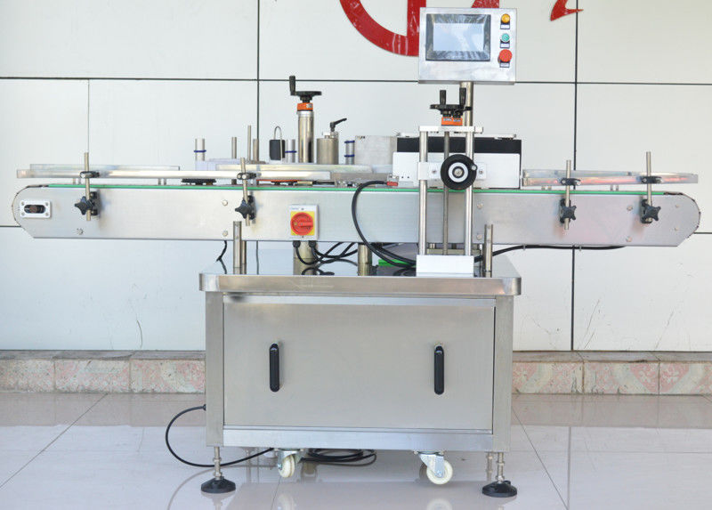 1 de componentes principais auto-aderente vertical máquina de rotulagem de garrafas redondas para bebidas
