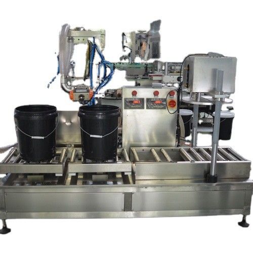 Máquina de enchimento de 78 kg para enchimento e pesagem manual de barril de óleo lubrificante de 5 a 50 litros