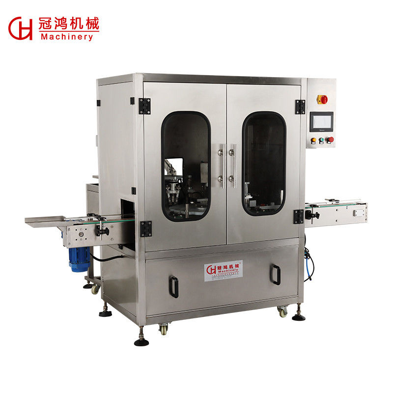 Máquina automática de enchimento e tampa de garrafas líquidas de tipo giratório com 3000*2000*1800mm