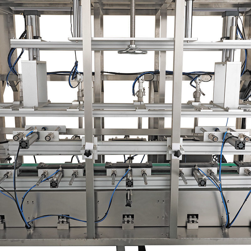 Máquina de enchimento de alta potência de 5 cabeças de pesagem com capacidade de enchimento de 10 a 50 kg/barril