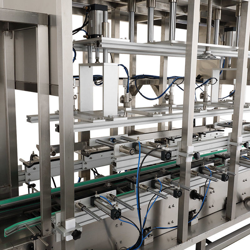 Máquina de enchimento de alta potência de 5 cabeças de pesagem com capacidade de enchimento de 10 a 50 kg/barril