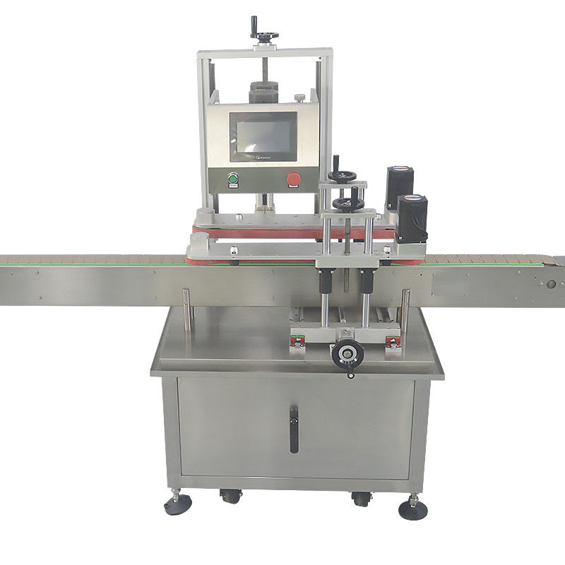 320 KG Máquina rotativa de tampa de parafuso de garrafas de alta automação para material de embalagem metálico