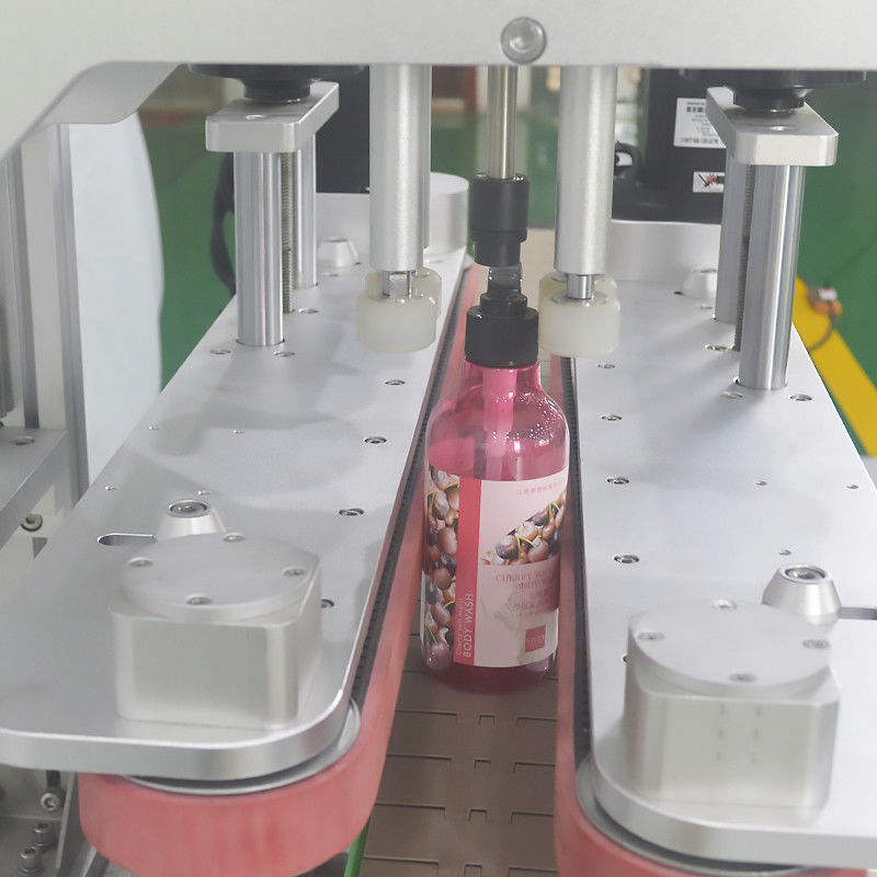 320 KG Máquina rotativa de tampa de parafuso de garrafas de alta automação para material de embalagem metálico