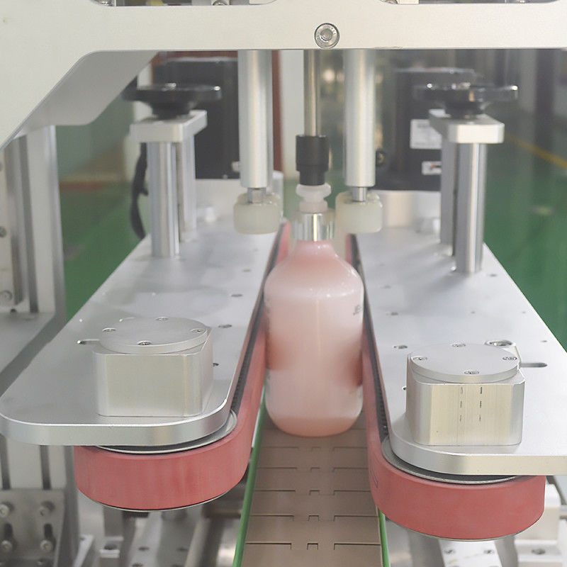 320 KG Máquina rotativa de tampa de parafuso de garrafas de alta automação para material de embalagem metálico