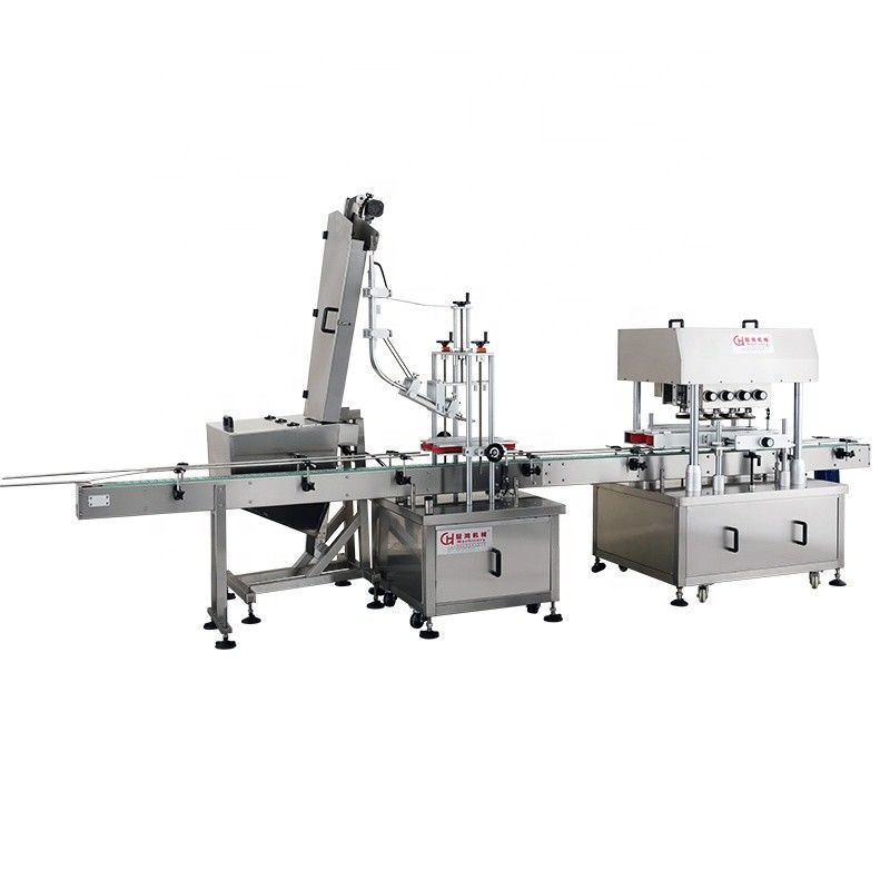 Máquina de fecho totalmente automática para embalagem de tampas de garrafas e selos domésticos com certificação CE