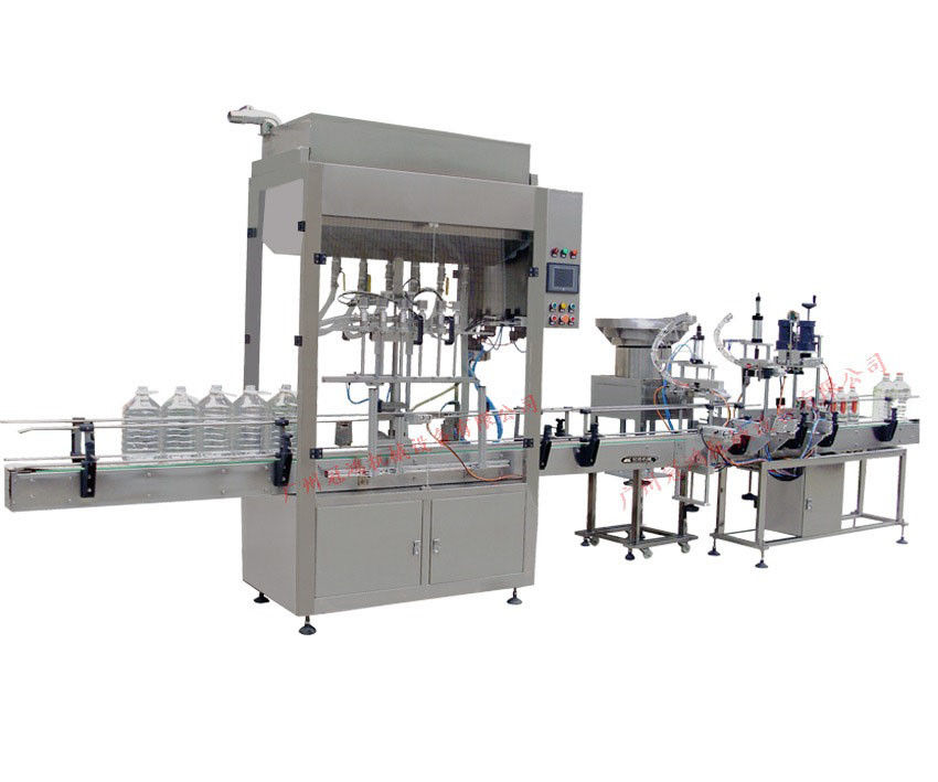 Máquina avançada de embalagem de enchimento de líquido para óleo comestível na indústria de alimentos e bebidas