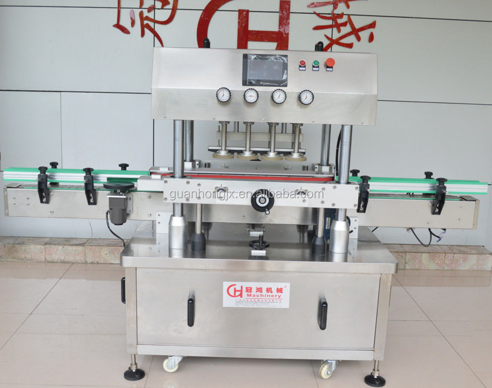 Máquina de fecho totalmente automática para embalagem de tampas de garrafas e selos domésticos com certificação CE