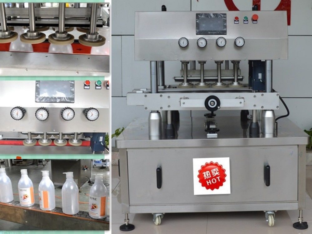 Materiais de embalagem de madeira Máquina motorizada de tampa para glazes de 100 mm e bebidas Lichi