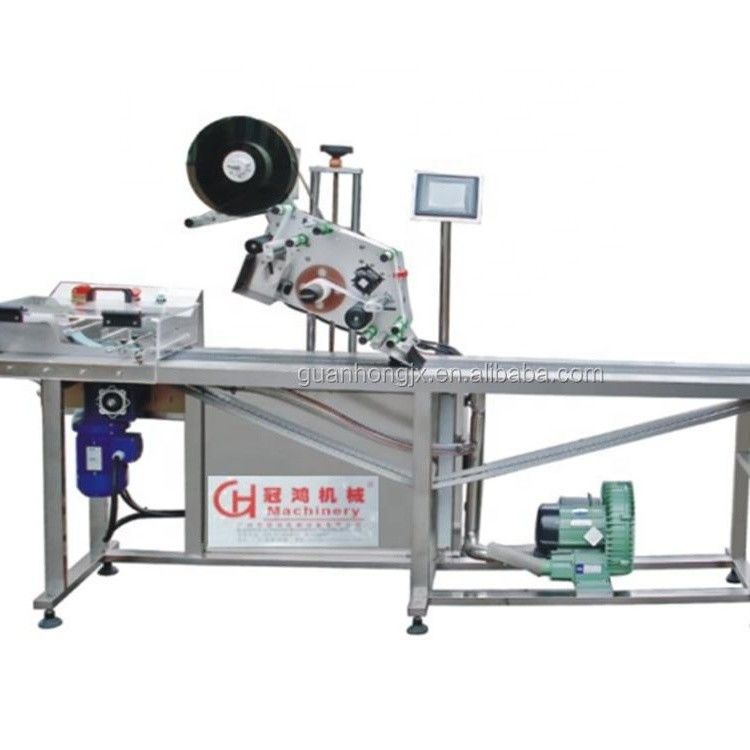 Máquina de rotulagem automática de alta produtividade com vídeo e fotos de Guan Hong