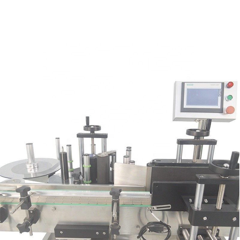 2100*1200*1450mm Máquina de etiquetas verticais para garrafas redondas de plástico