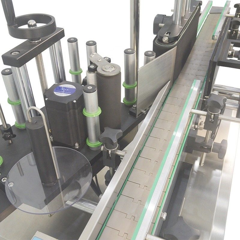 2100*1200*1450mm Máquina de etiquetas verticais para garrafas redondas de plástico