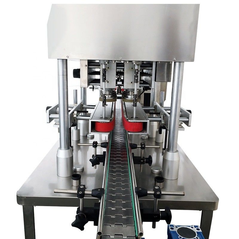 Máquina automática de tampa de garrafas para animais de estimação de alta velocidade para materiais de embalagem de papel e muito mais