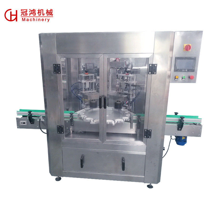Máquina automática de preenchimento e tapação a vácuo de cola para 25 mm-70 mm