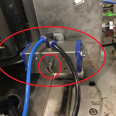 Componentes do núcleo do motor Actuador pneumático para rotulagem de máquinas