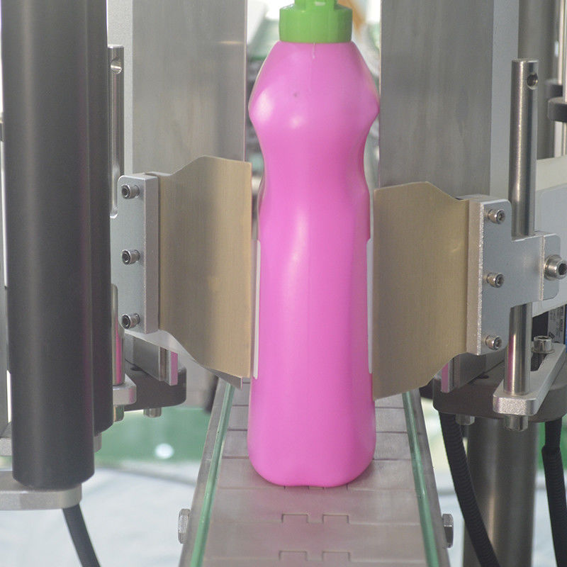 Máquina automática de rotulagem de garrafas planas de aço inoxidável 304 para garrafas redondas quadradas para animais de estimação