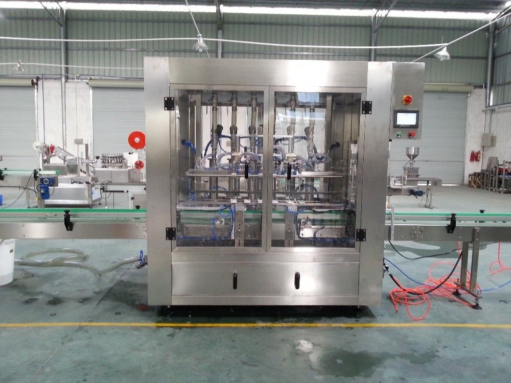Máquina de enchimento de pistão de servo de alta precisão 1.5KW/AC220V 50/60HZ para óleo lubrificante