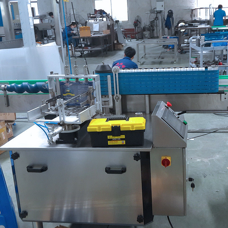 Máquina de rotulagem de cola de fusão a quente para garrafas em embalagens e produção de restaurantes