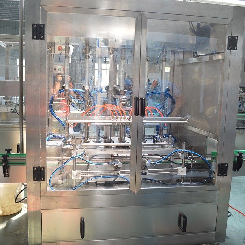 Máquina de enchimento de pistão de servo de alta precisão 1.5KW/AC220V 50/60HZ para óleo lubrificante