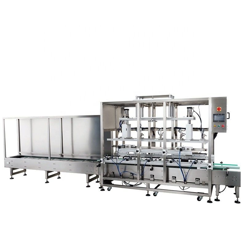 Material de embalagem de papel 5 Máquina automática de enchimento de líquido com bocal para produtos químicos