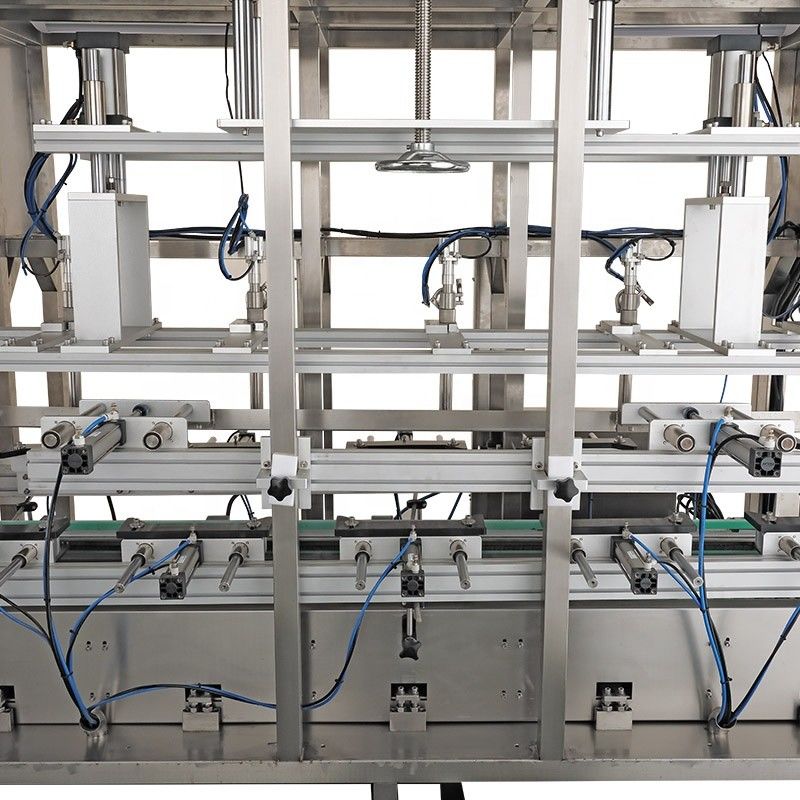 Material de embalagem de papel 5 Máquina automática de enchimento de líquido com bocal para produtos químicos