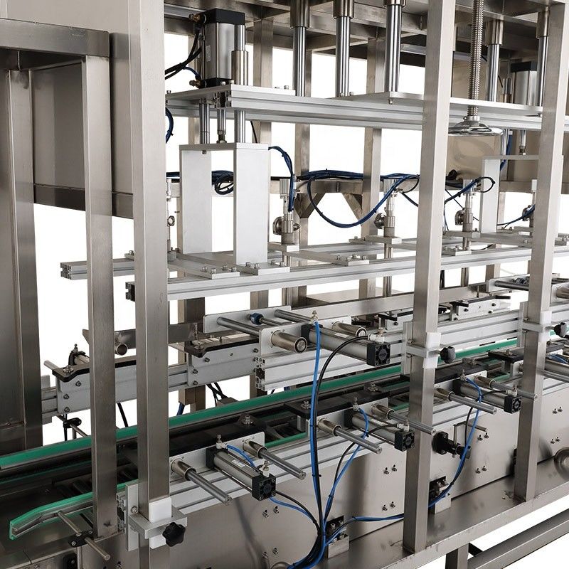 Material de embalagem de papel 5 Máquina automática de enchimento de líquido com bocal para produtos químicos