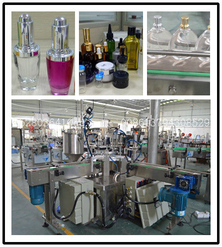 Máquina de vedação a vácuo de garrafas de vidro para cubilose/alimentos/mel a alta velocidade