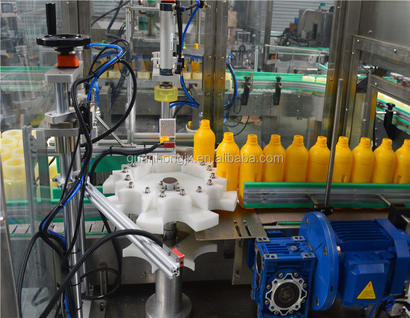Alta produtividade 16 Cabeças Selador de pneus Servo pistão Máquina automática de enchimento de tampão