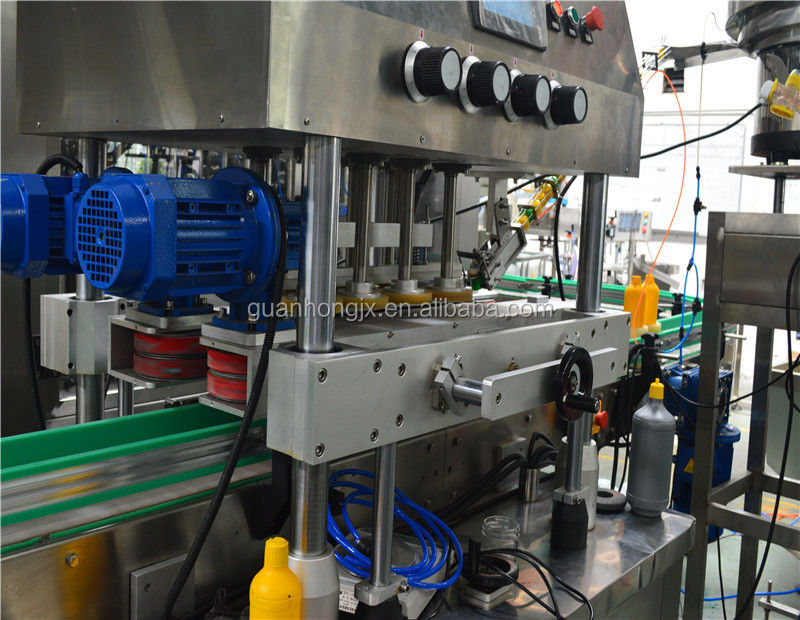 Alta produtividade 16 Cabeças Selador de pneus Servo pistão Máquina automática de enchimento de tampão