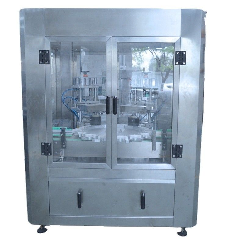 2400-3000 garrafas por hora máquina de vedação a vácuo de garrafa de vidro de tipo linear automática