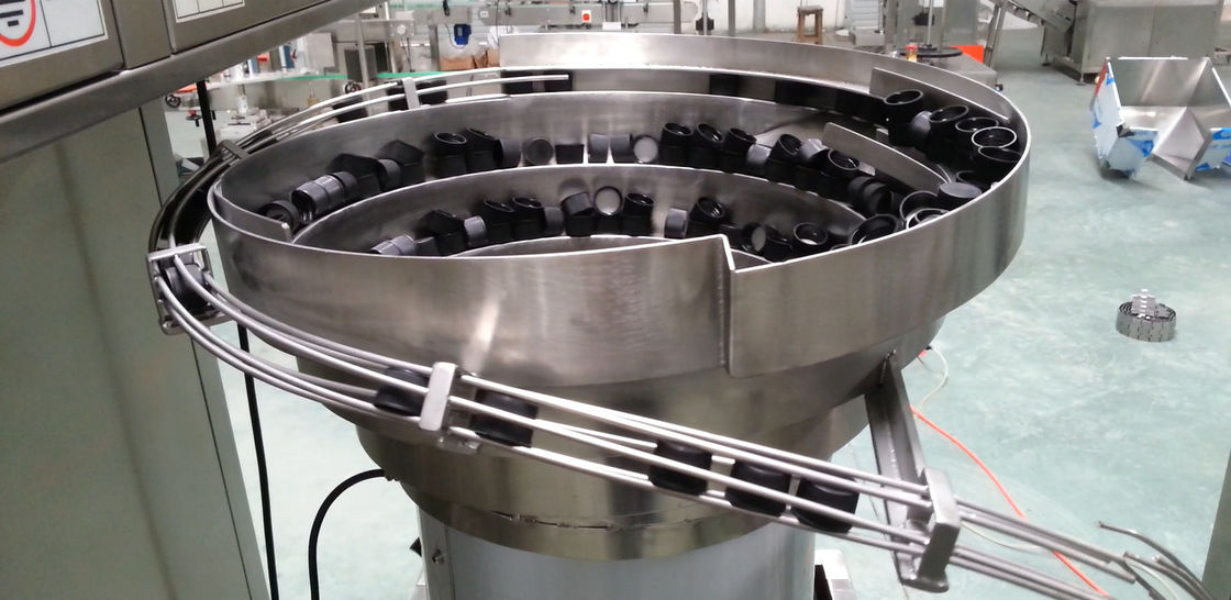 Máquina avançada de triagem automática de tampas de garrafas de plástico para embalar a tampa da garrafa