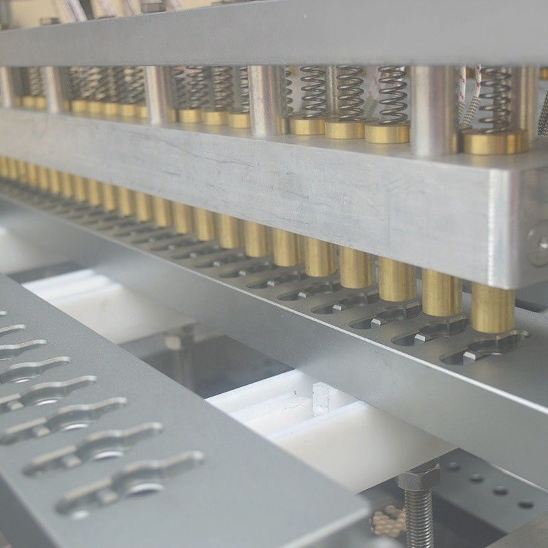 Máquina de enchimento de frascos de frascos com controlo PLC para tubos de ensaio e recipientes de amostras de plástico