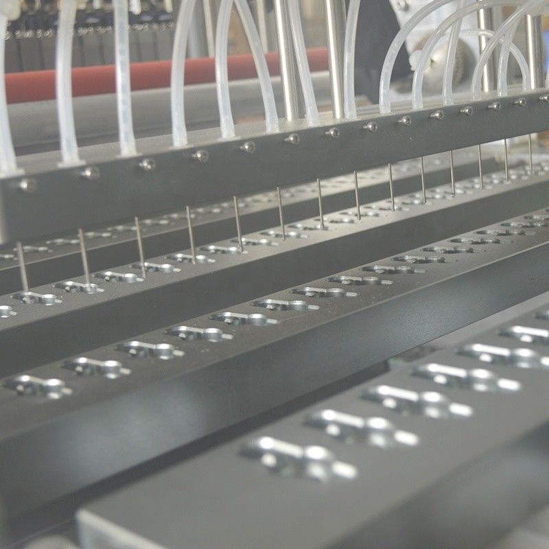 Máquina de enchimento de frascos de frascos com controlo PLC para tubos de ensaio e recipientes de amostras de plástico