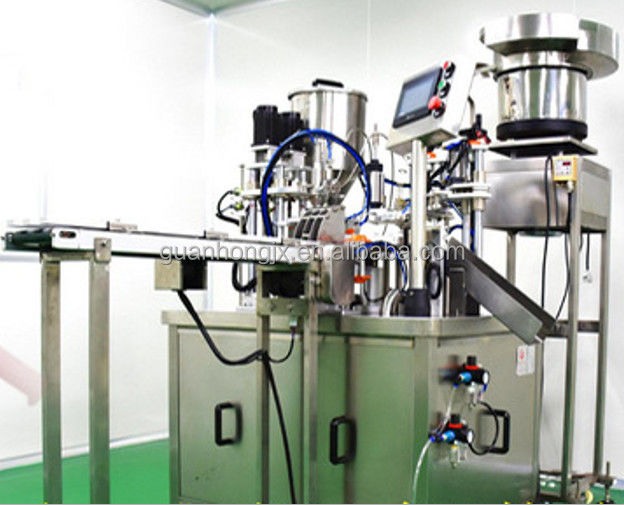 Máquina de enchimento de preservativos líquidos com pressão atmosférica e motor mecânico tipo 0,6-0,8MPa