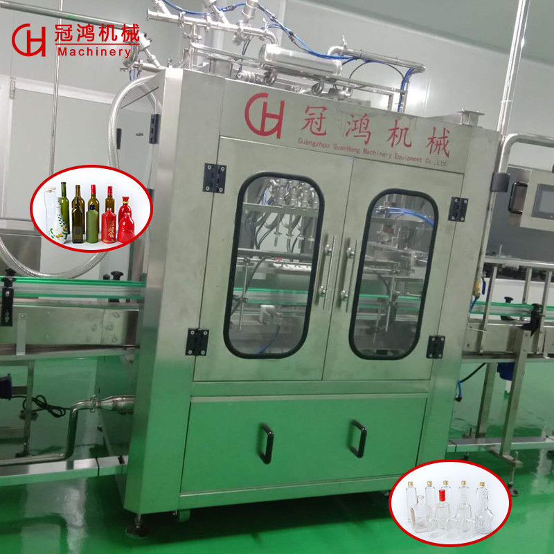 Máquina de enchimento para licor/salsa de tomate/fermentada/manteiga de amendoim com pressão negativa automática