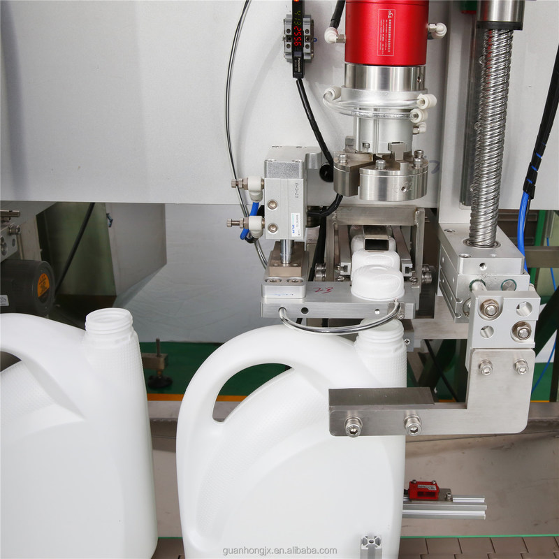 Shampoo avançado Loção de lavagem corporal Lavagem de roupa Detergente líquido limpador de preenchimento máquina de rotulagem de tampa