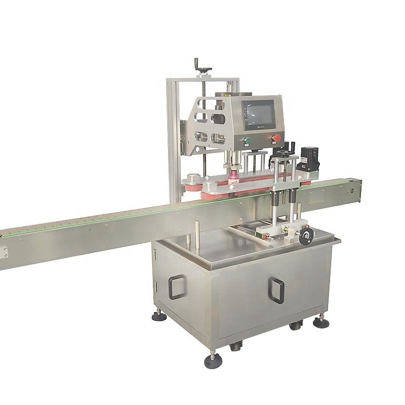 Máquina de vedação de tampa de garrafas de loja de alimentos para necessidade de vedação de tampa de casca de pato