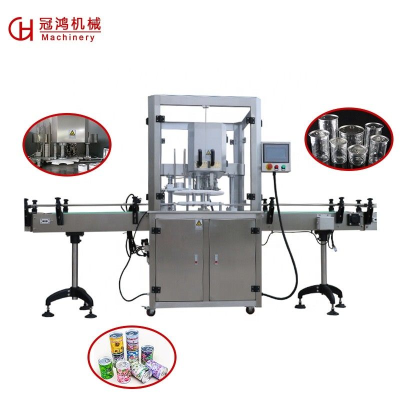 Performance Automatic Aluminium Can Capping Machine para embalagens de madeira a 220V 50Hz