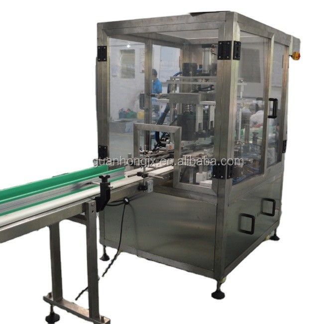 Máquina de revestimento de garrafas por cabo transportador de tipo servo a motor com pressão de 0,6-0,8 MPa